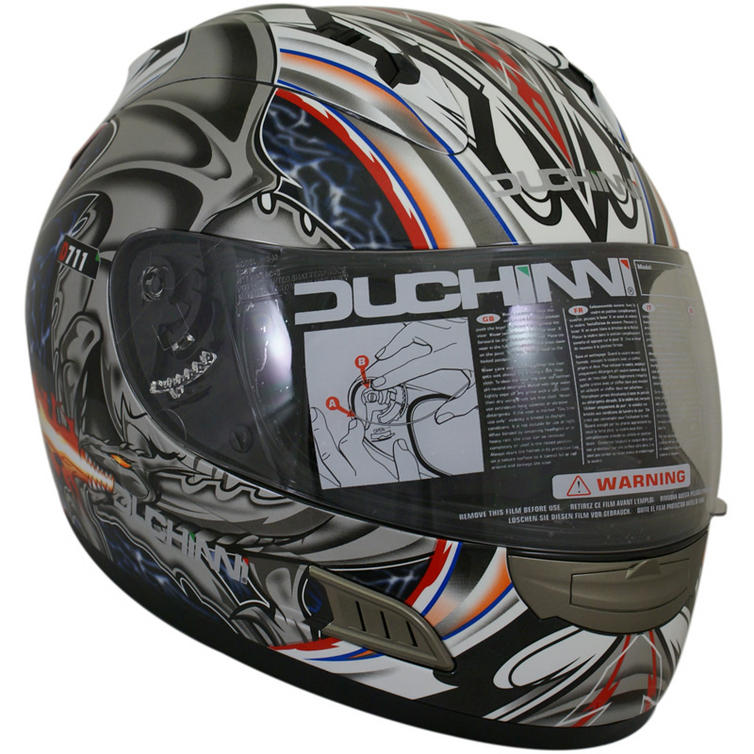 Duchinni D711 Dragon Motorcycle Helmet - Full Face Helmets - Ghostbikes.com