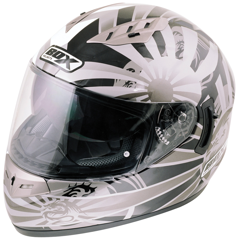 Box FZ1 Rising Sun Motorcycle Helmet Full Face Helmets