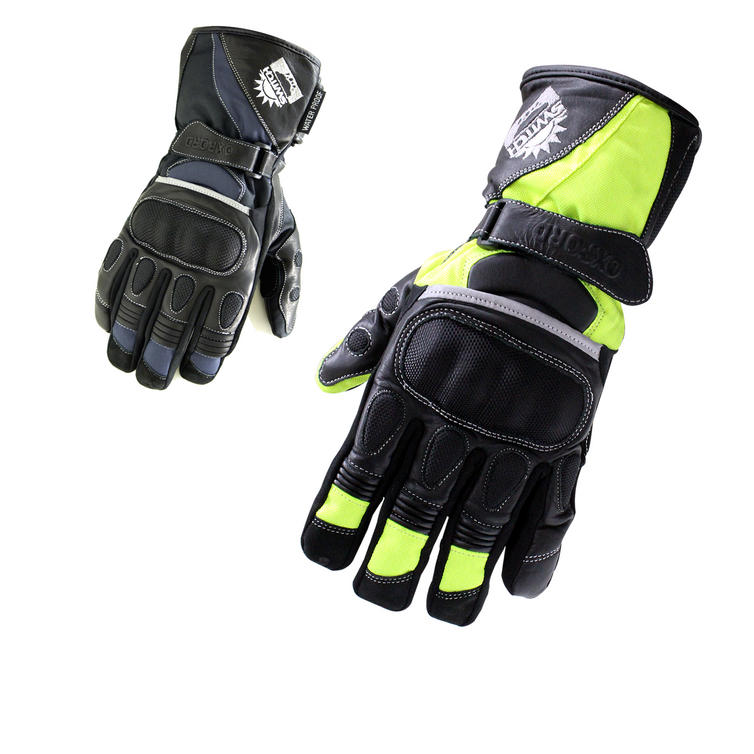 Oxford Bone Dry Switch Motorcycle Gloves Gloves