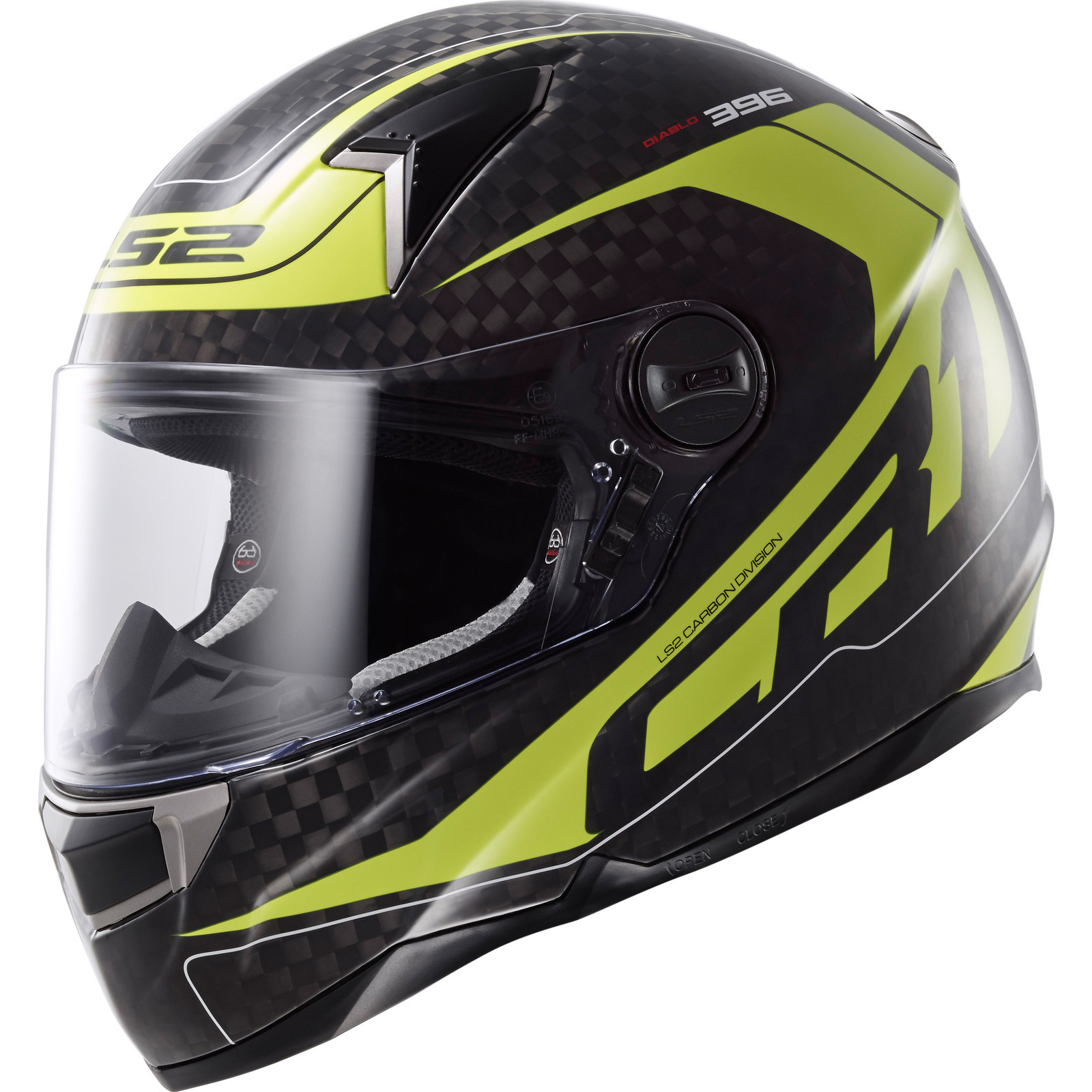 LS2 FF396.62 CR1 Diablo Full Face Motorcycle Helmet Full Face Helmets