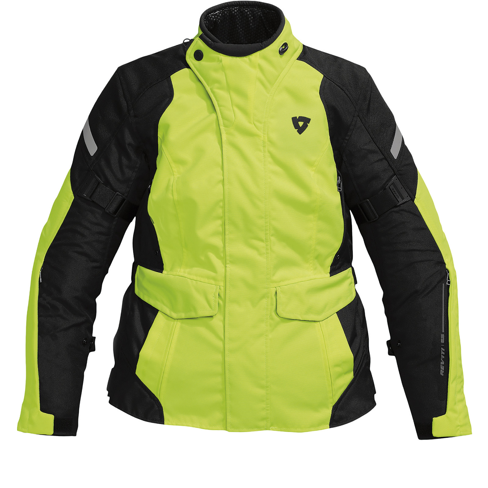 Rev'It Indigo High Visibility Ladies Motorcycle Jacket Jackets