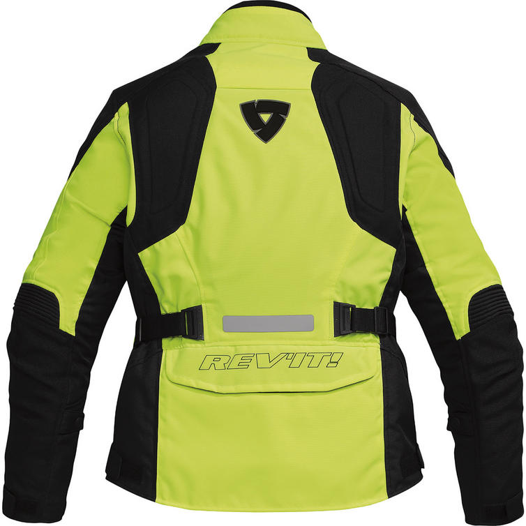 Rev'It Indigo High Visibility Ladies Motorcycle Jacket Jackets