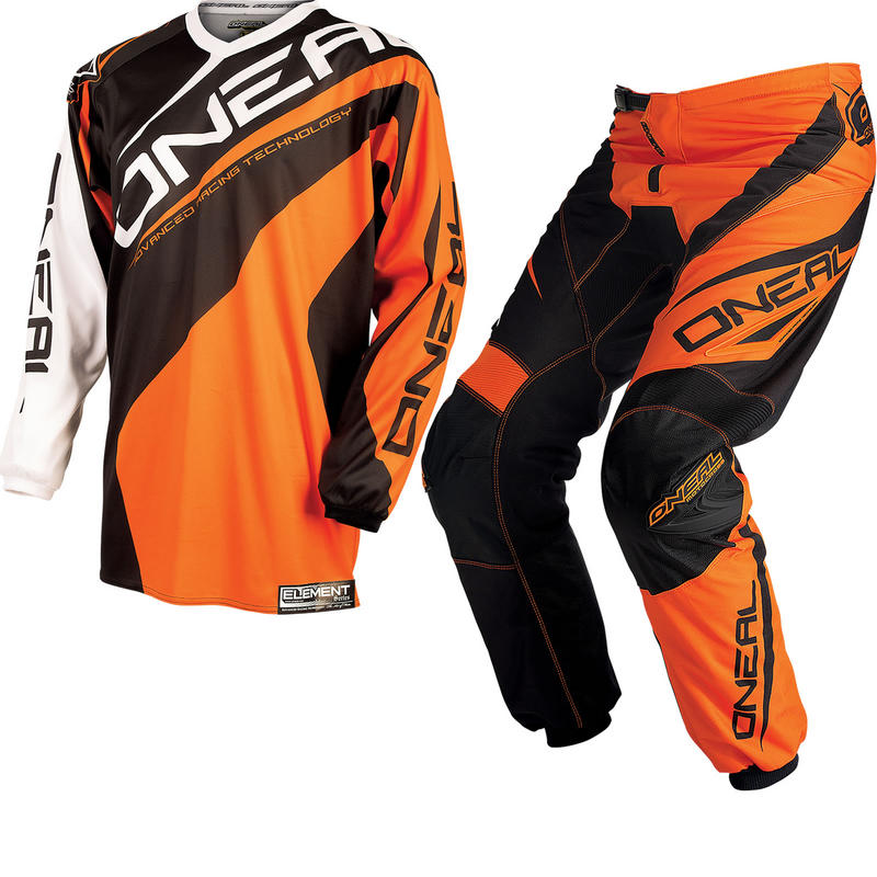 Oneal Element 2015 Racewear Orange Motocross Kit Kits & Bundles