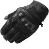 Black City Leather Motorcycle Gloves Thumbnail 1