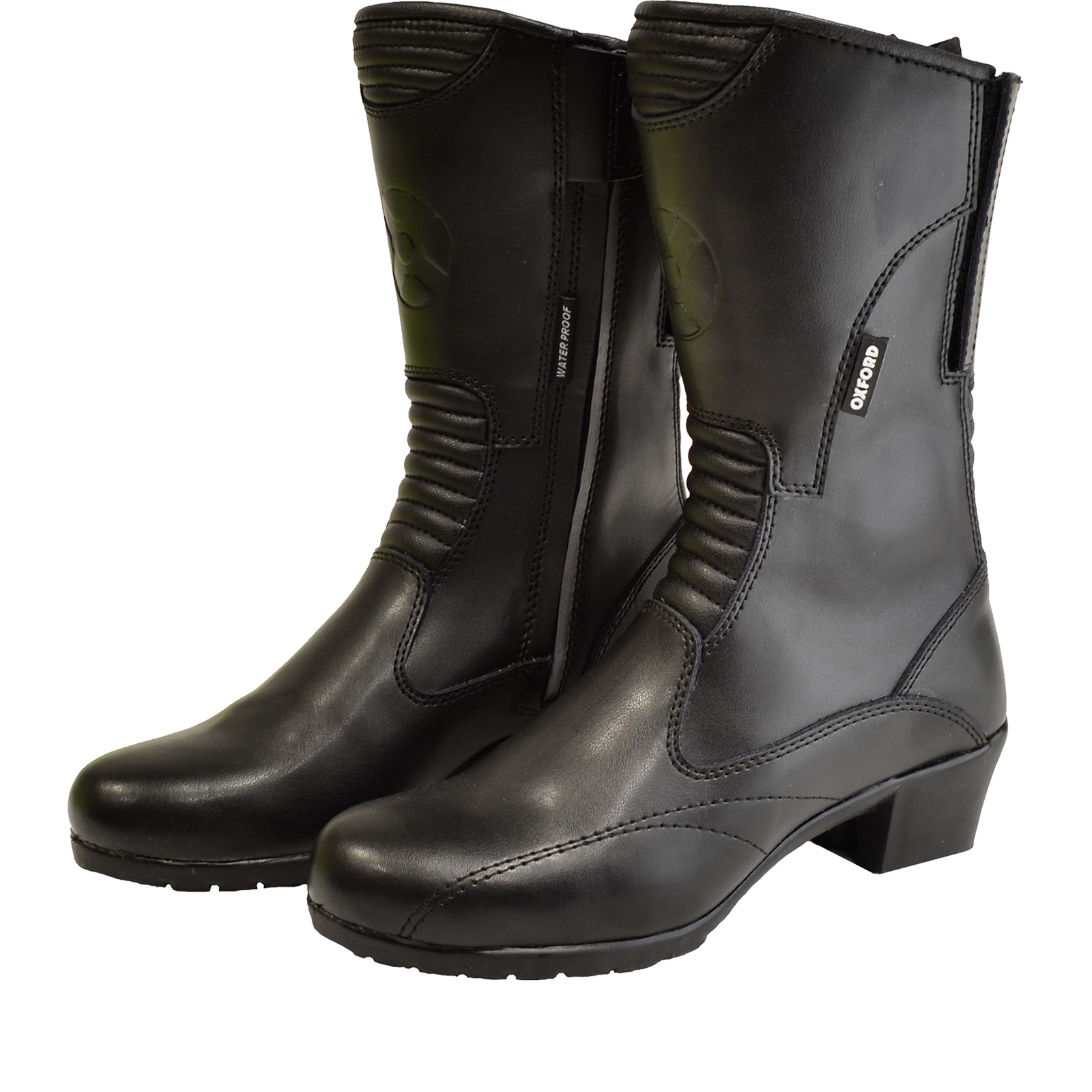 womens leather biker boots uk