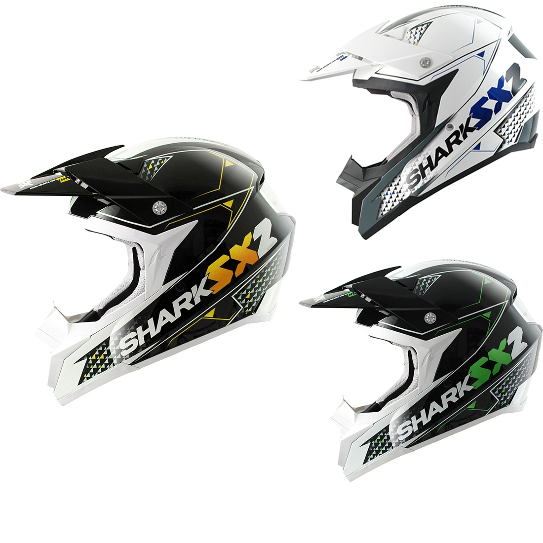 Shark SX2 Kamaboko Motocross Helmet - Motocross Helmets - Ghostbikes.com