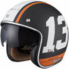 Limited Edition Black 13 Motorcycle Helmet Thumbnail 4