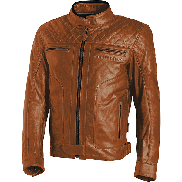 Richa Memphis Leather Motorcycle Jacket Ce Armoured Thermal Sentinel Richa Memphis Leather Motorcycle Jacket