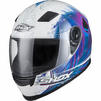 Shox Sniper Peacock Motorcycle Helmet Thumbnail 3