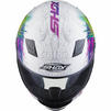 Shox Sniper Peacock Motorcycle Helmet Thumbnail 8