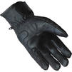 Black Duo Leather Motorcycle Gloves Thumbnail 4