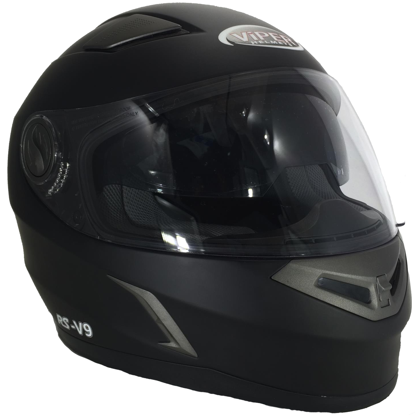 Viper RSV9 Plain Motorcycle Helmet Full Face Helmets