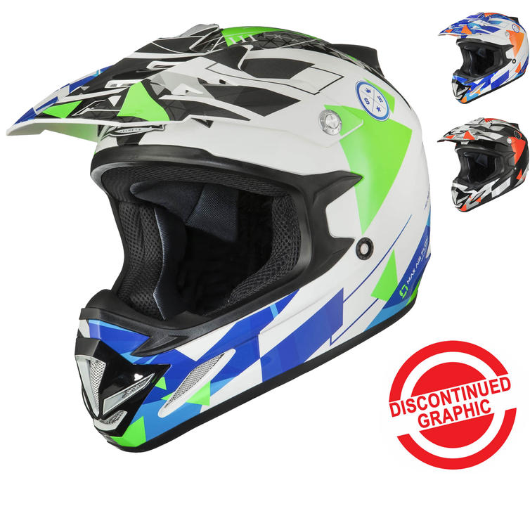 Shox MX-1 Delta Motocross Helmet - Sale 