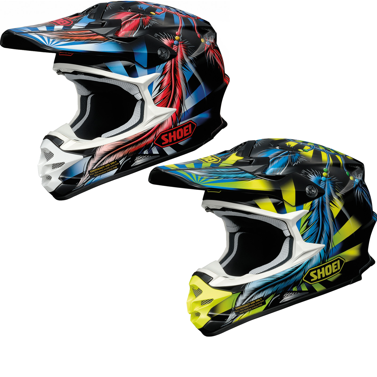 Shoei Vfx W Grant 2 Motocross Helmet Motocross Helmets Ghostbikes Com