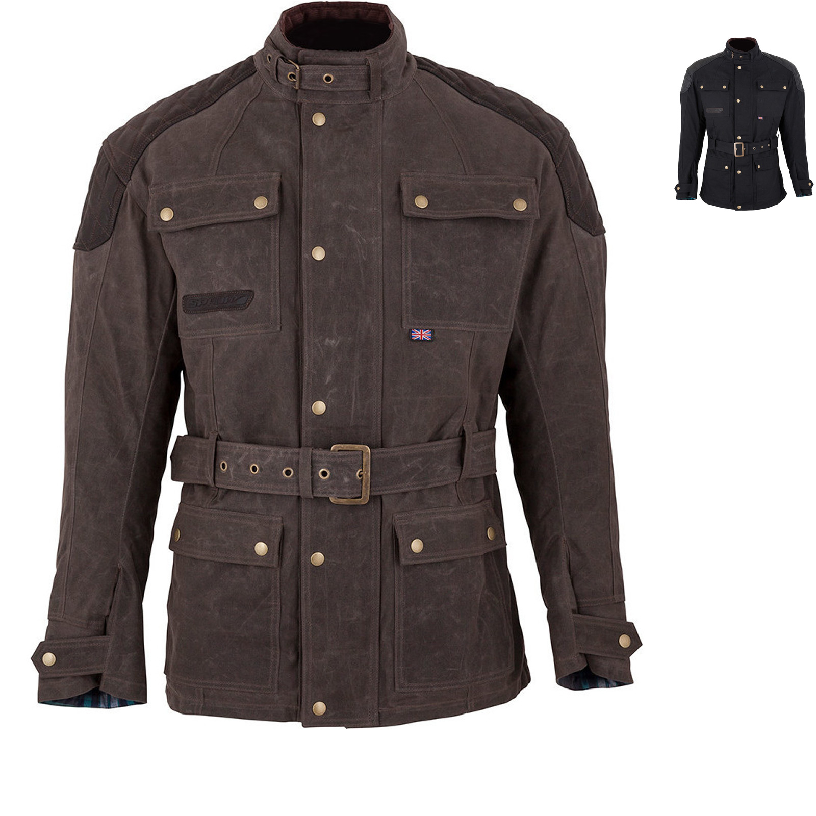 Spada Staffy Wax Motorcycle Jacket Jackets