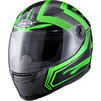 Shox Sniper Skar Motorcycle Helmet & Visor Thumbnail 11