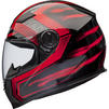 Shox Sniper Skar Motorcycle Helmet & Visor Thumbnail 7