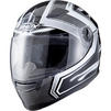 Shox Sniper Skar Motorcycle Helmet & Visor Thumbnail 12