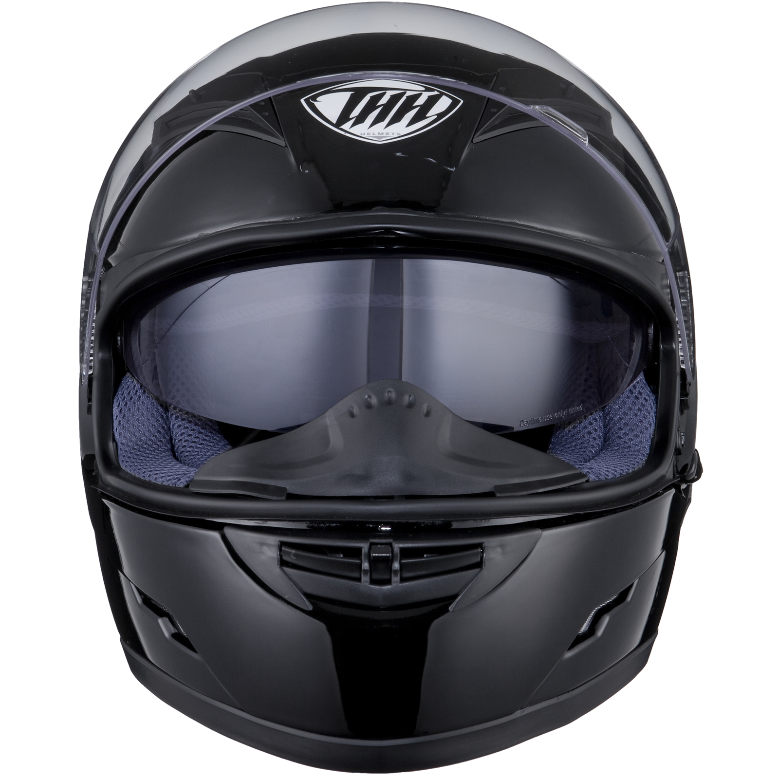 THH TS80 Plain Full Face Motorcycle Inner Sun Visor Helmet Tinted