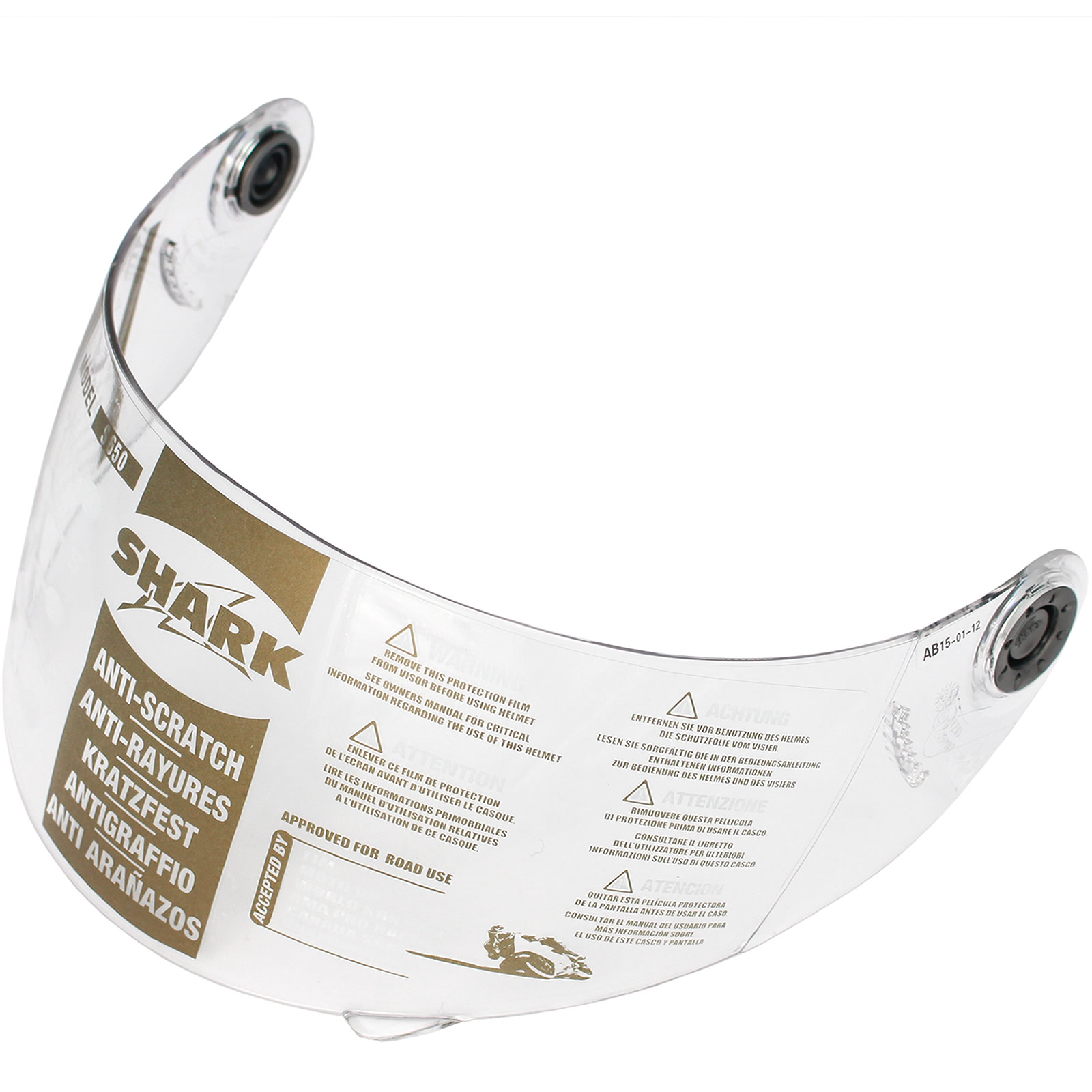 S600 / OpenLine / Ridill Tinted Visors//Shark S900C / S700S / S800