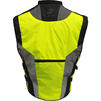 Black Hi-Vis Motorcycle Vest Thumbnail 11