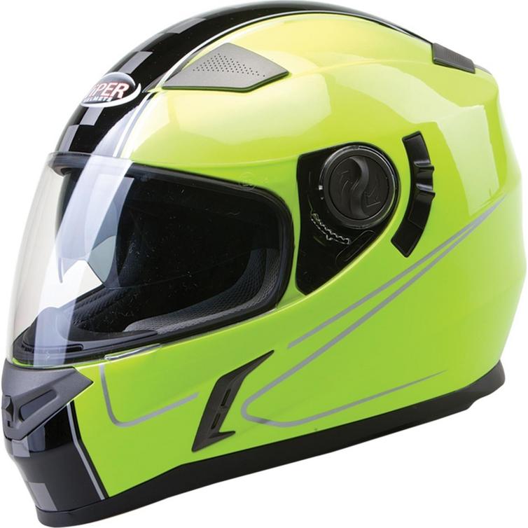 Viper RSV9 Speed Motorcycle Helmet & Visor Full Face Helmets