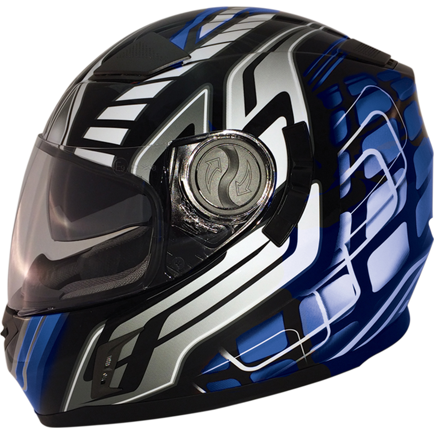 Viper RSV9 Dimension Motorcycle Helmet & Visor Full Face Helmets