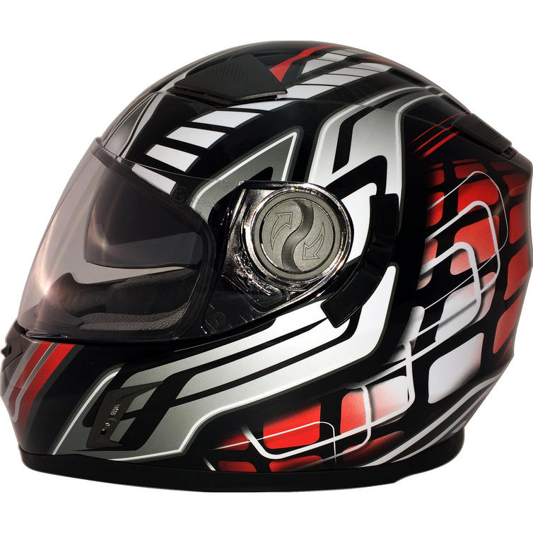 Viper RS-V9 Dimension Motorcycle Helmet & Visor - Full Face Helmets ...