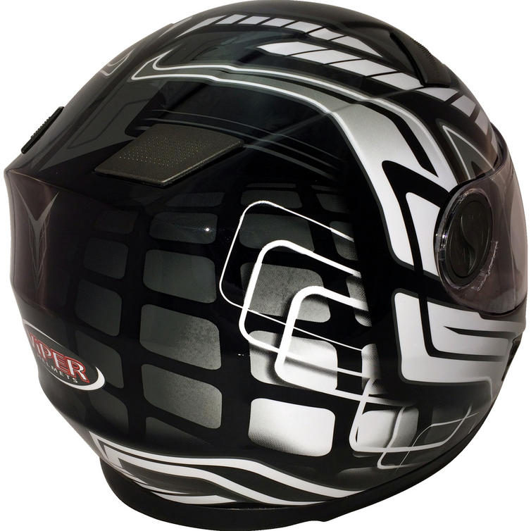 Viper RSV9 Dimension Motorcycle Helmet & Visor Full Face Helmets