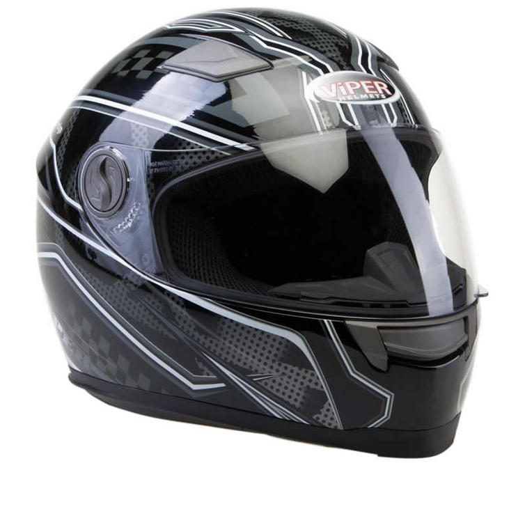 Viper RS222 Tension Motorcycle Helmet & FREE Visor Full Face Helmets