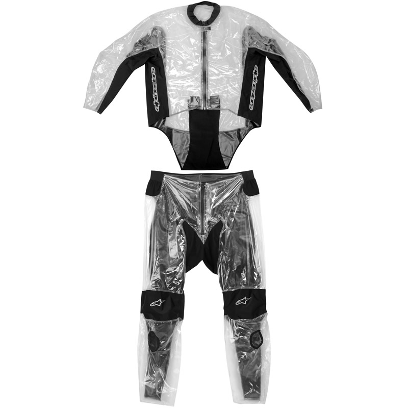 thumbnail image 2 of Alpinestars Hurricane Rain V2 Motorcycle Suit - Waterproof Lightweight Rain Gear With Reflectivity 2 of 5