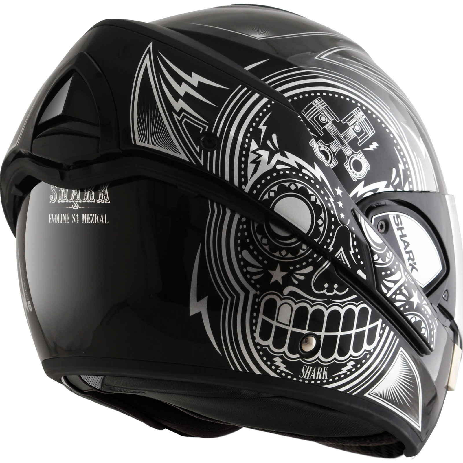 Shark Evoline S3 Mezcal Flip Front Motorcycle Helmet Bike Flip-Up