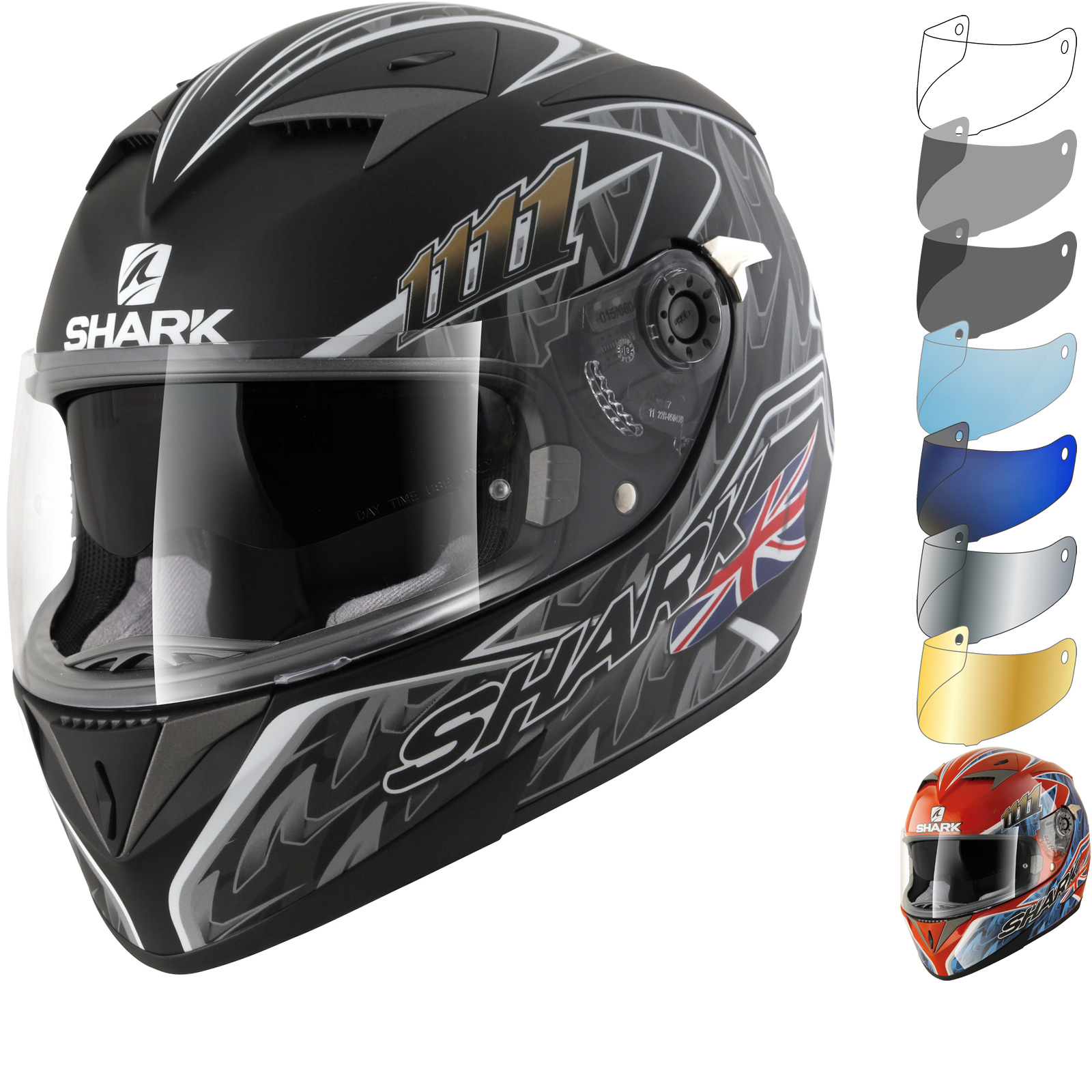 Shark S700S Foggy Motorcycle Helmet & Visor S700S Helmets