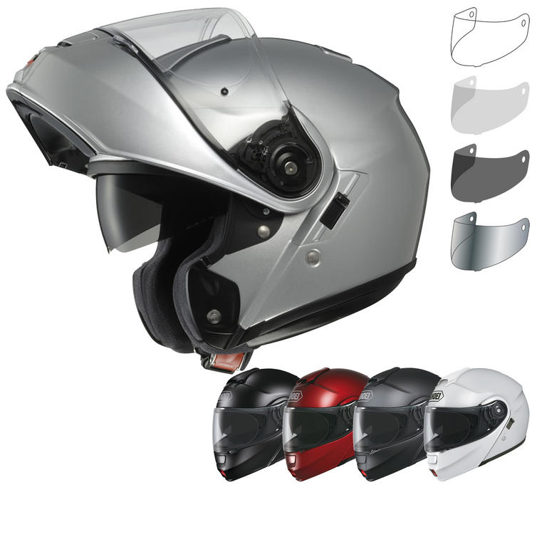 Shoei Neotec Flip Front Motorcycle Helmet & Visor