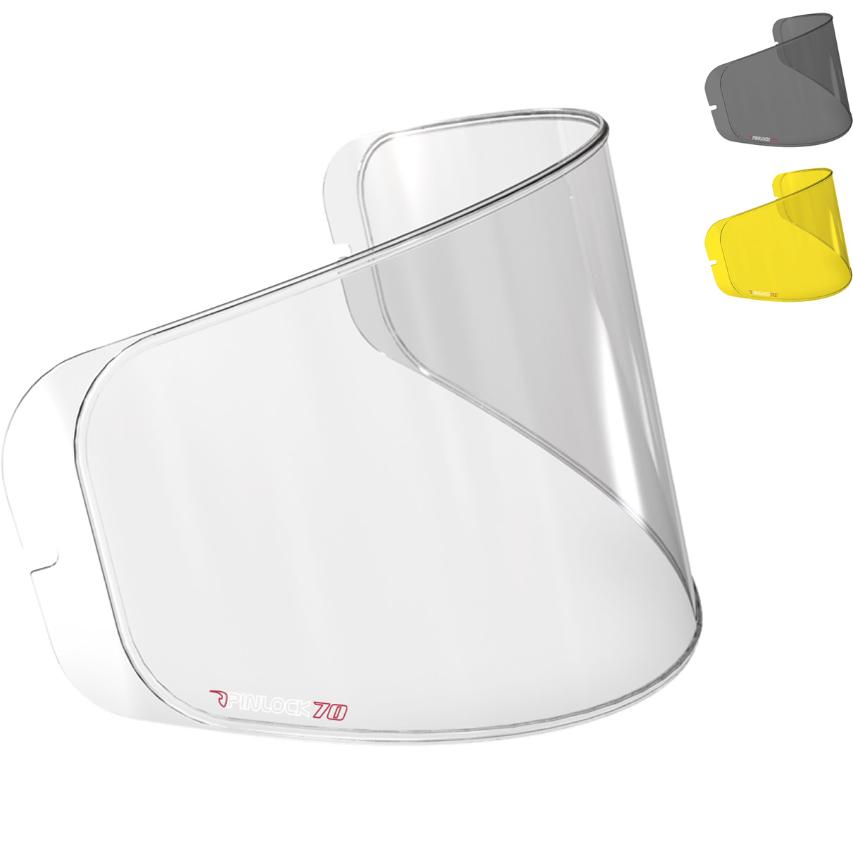 Pinlock 70 AntiFog Lens for Agrius Rage, Rage SV and Fury Biker