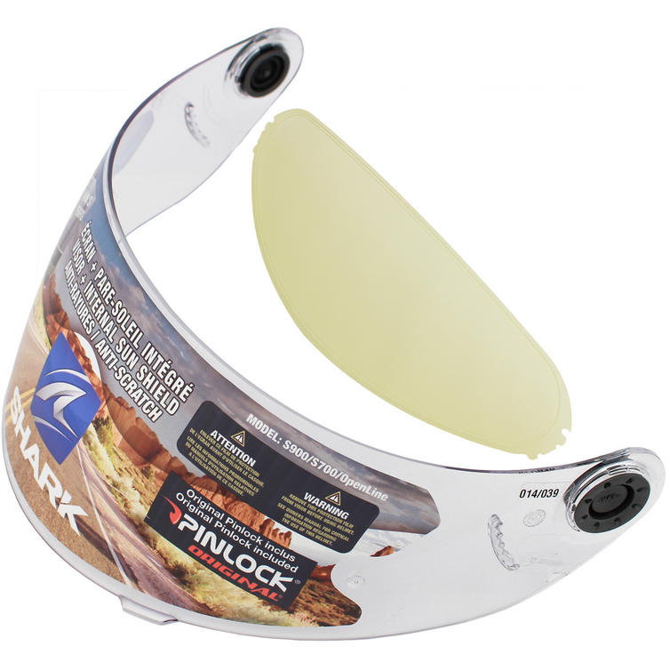 Shark S600 Pinlock Swag Motorcycle Helmet & Visor Full Face Helmets