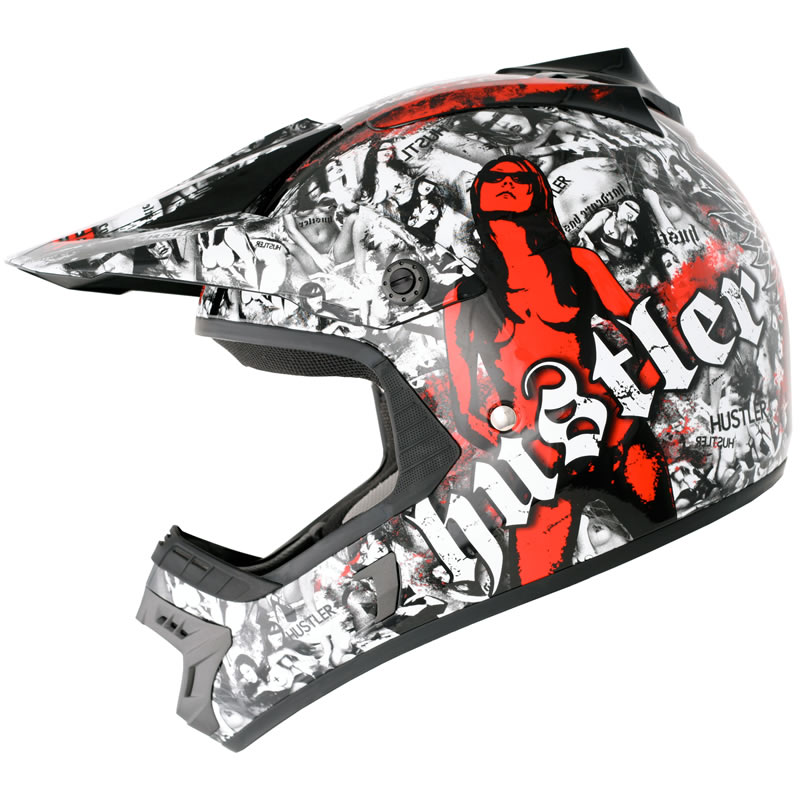 hustler dirt bike helmet