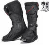 Black MX Enigma Motocross Boots (CE Level 2 Certified) Thumbnail 1