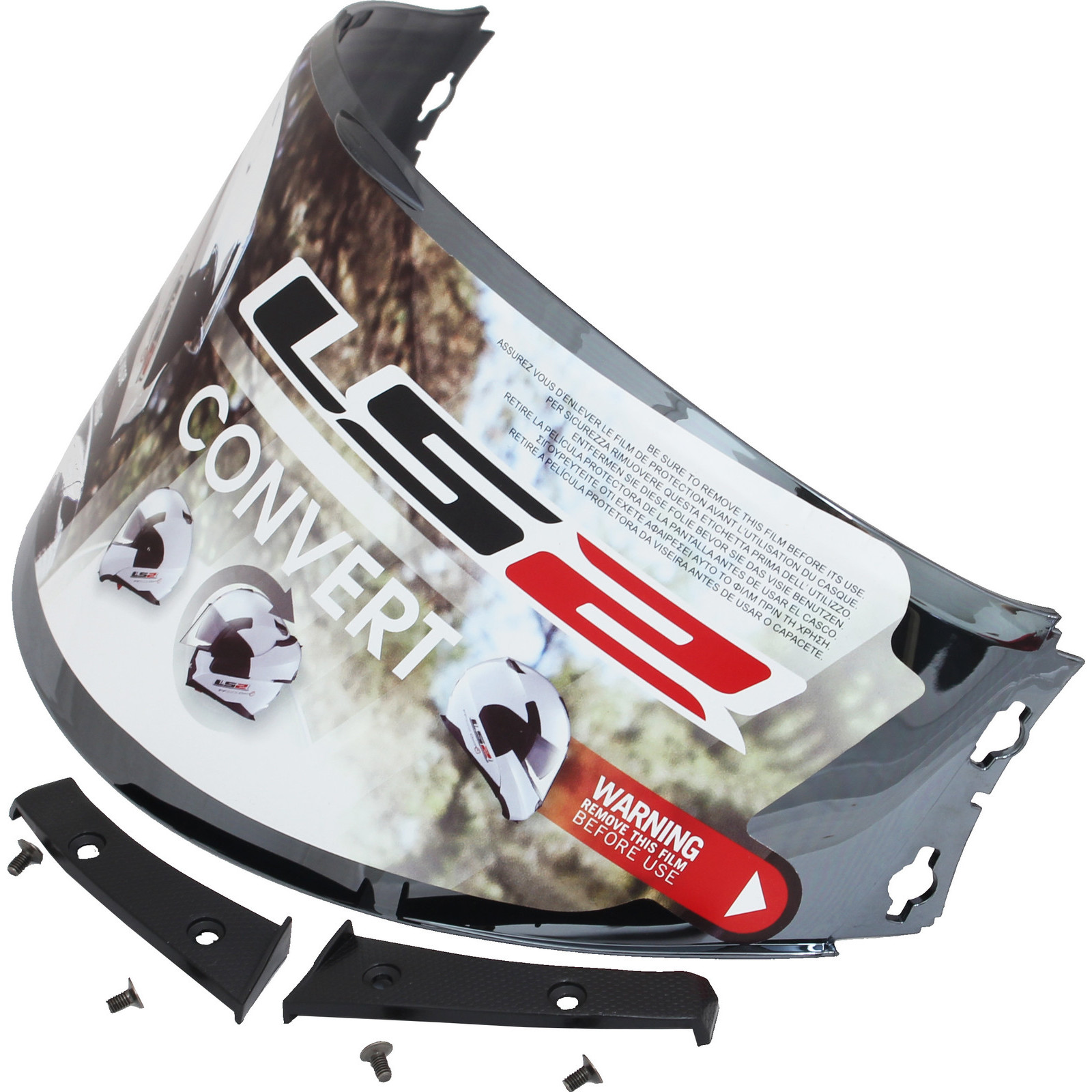 LS2 FF393 Visor Flip Up Modular Motorcycle Bike Helmet Replacement