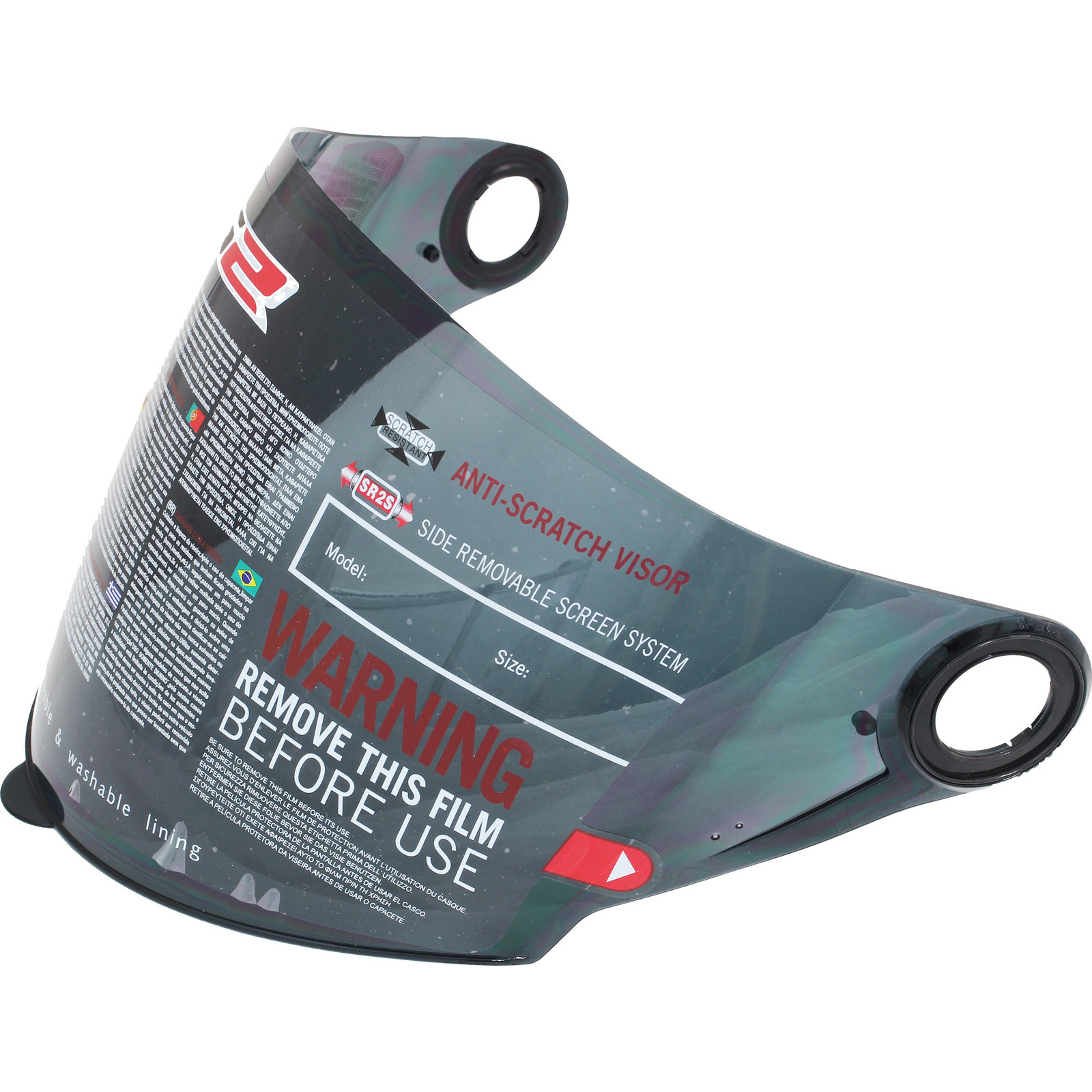 LS2 OF569 VISOR Jet Scooter Bike Lid Full Length Tinted Face Shield Replacement £8.80 PicClick UK