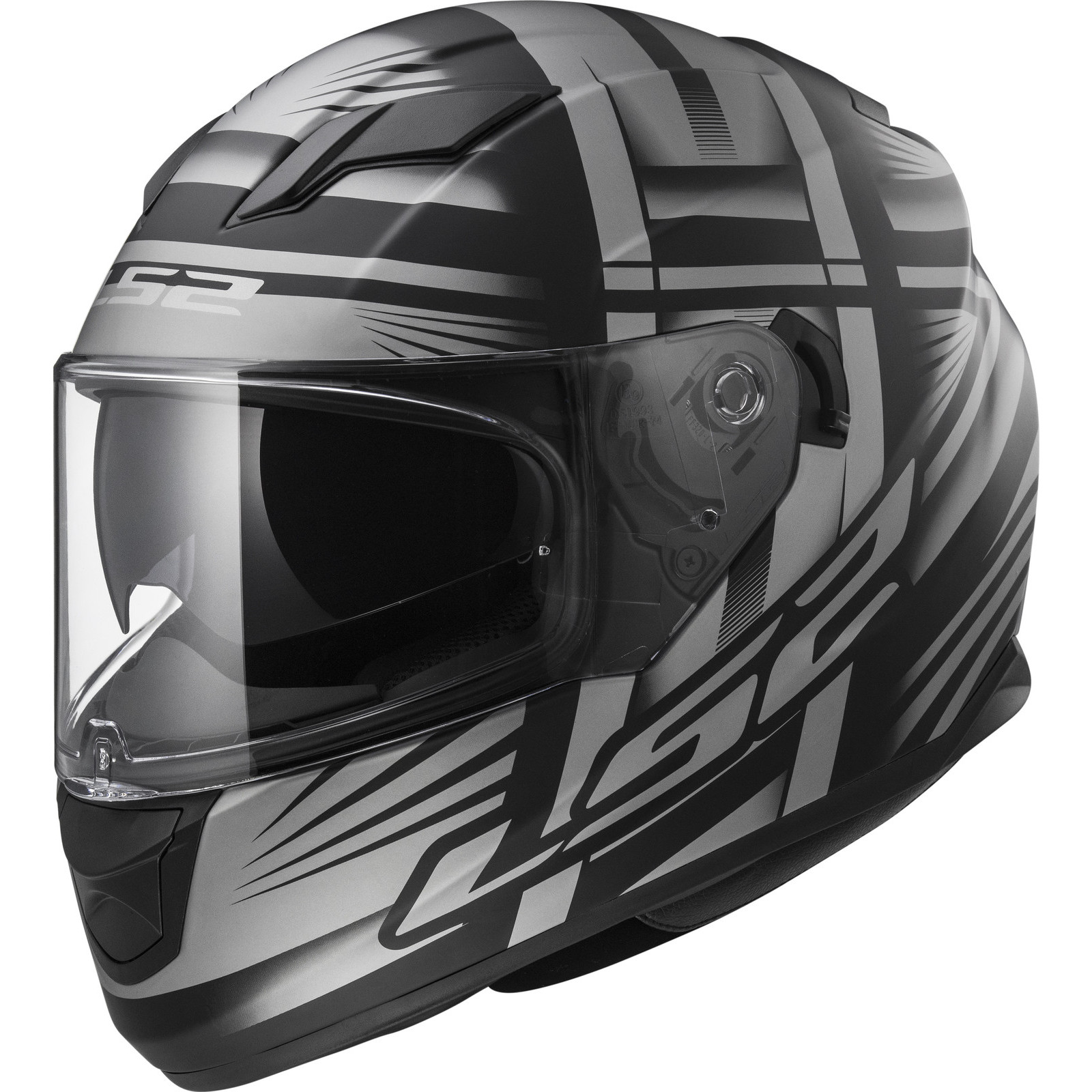 LS2 FF320.24 Stream Bang Motorcycle Helmet & Visor - Full Face Helmets