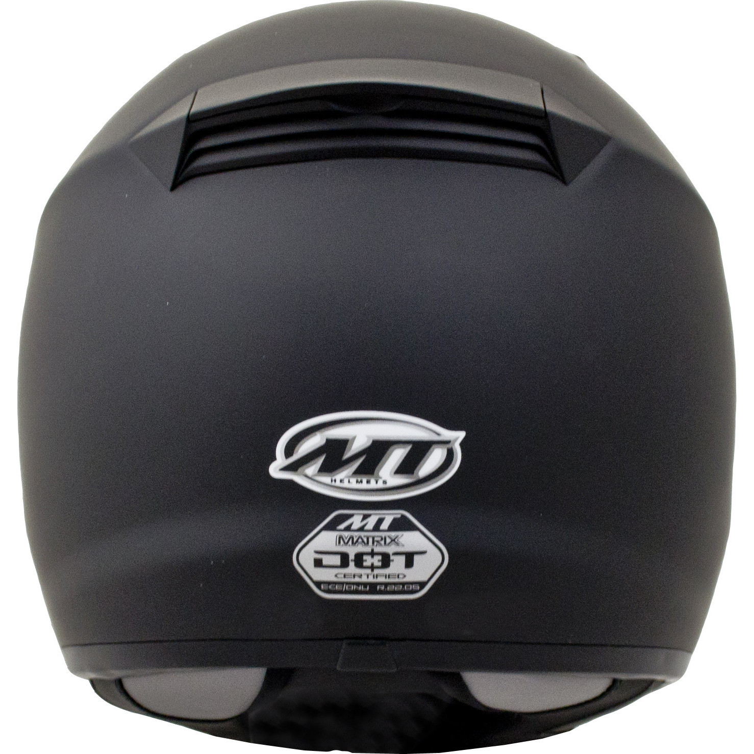 MT Matrix Solid Motorcycle Helmet & Visor - Matrix Helmets - Ghostbikes.com