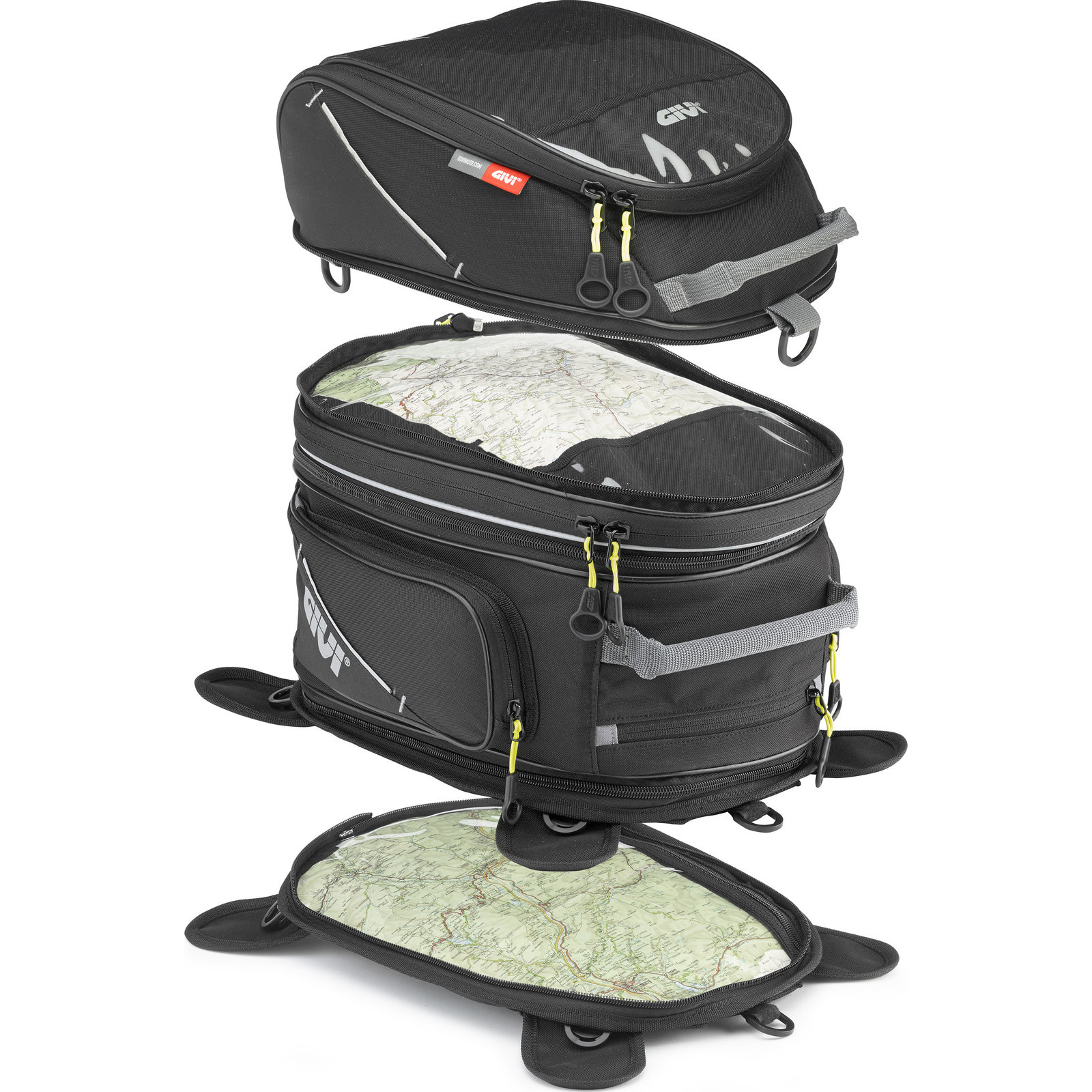 Givi EasyT Range Modular Expanding Tank Bag 25L + 15L (EA103B