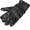 Black Spike Leather Motorcycle Gloves Thumbnail 2