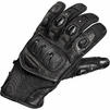 Black Spike Leather Motorcycle Gloves Thumbnail 3