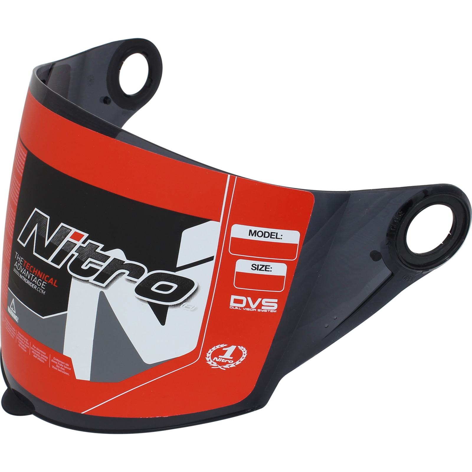 Nitro X600 Uno Open Face Motorcycle Helmet & Visor Open Face Helmets
