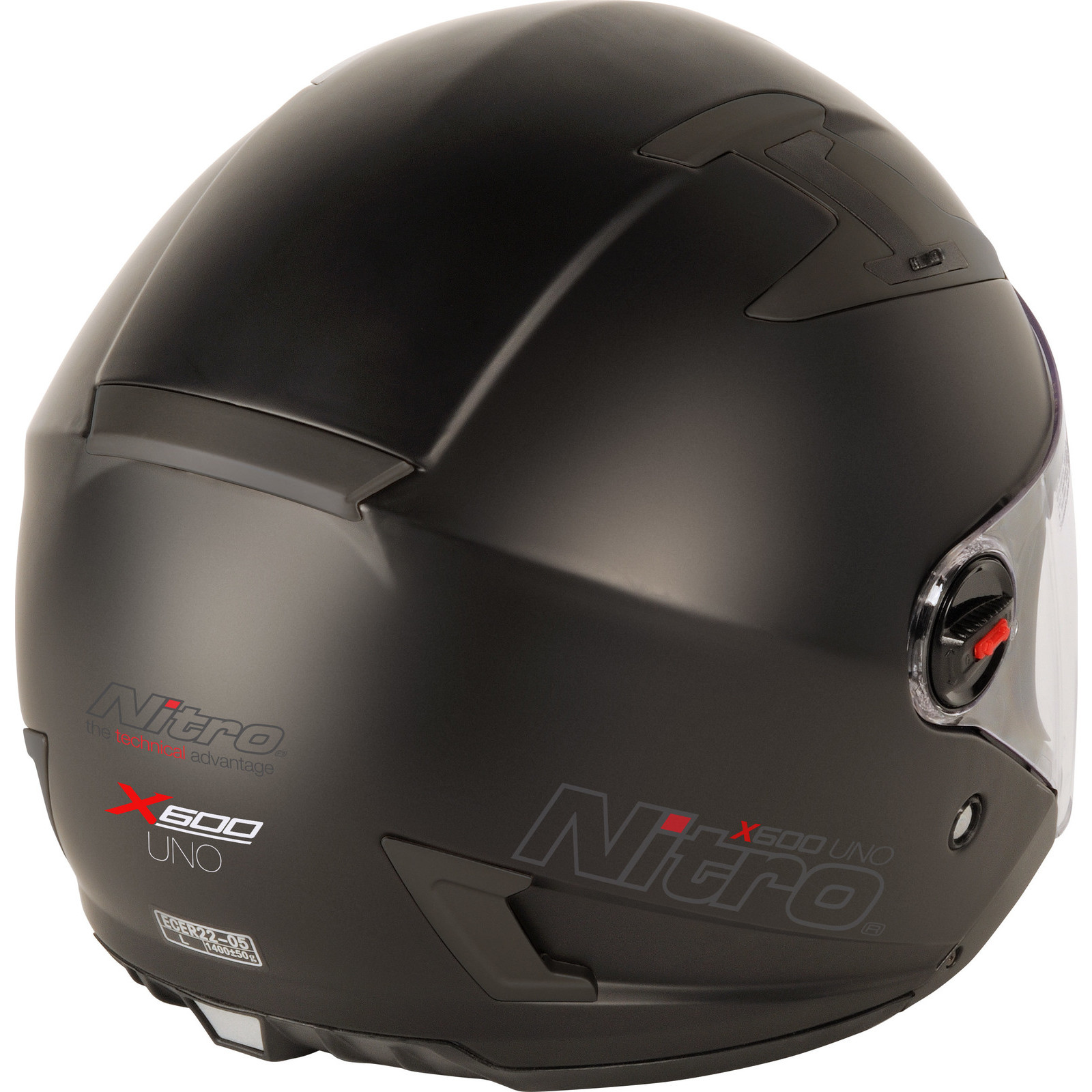 Nitro X600 Uno Open Face Motorcycle Helmet & Visor Open Face Helmets