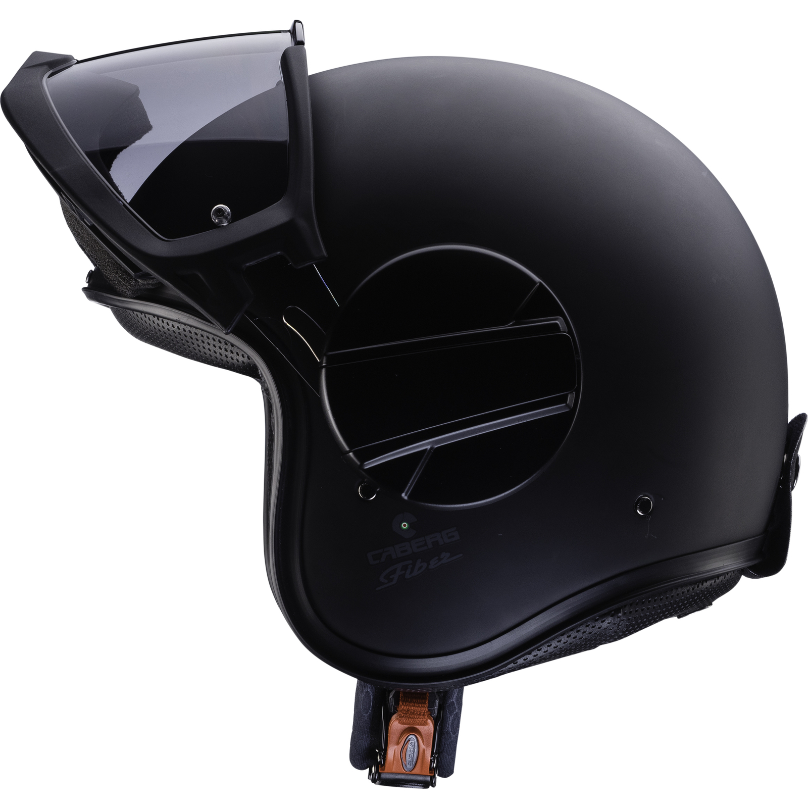 Caberg Ghost Matt Black Open Face Motorcycle Helmet Open Face Helmets