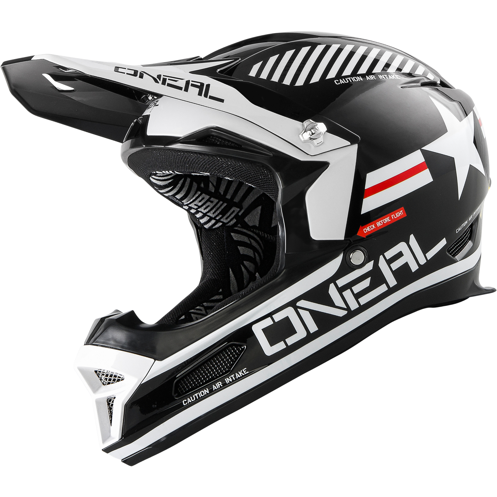 Oneal 3 Series Afterburner Youth Motocross Helmet Helmets