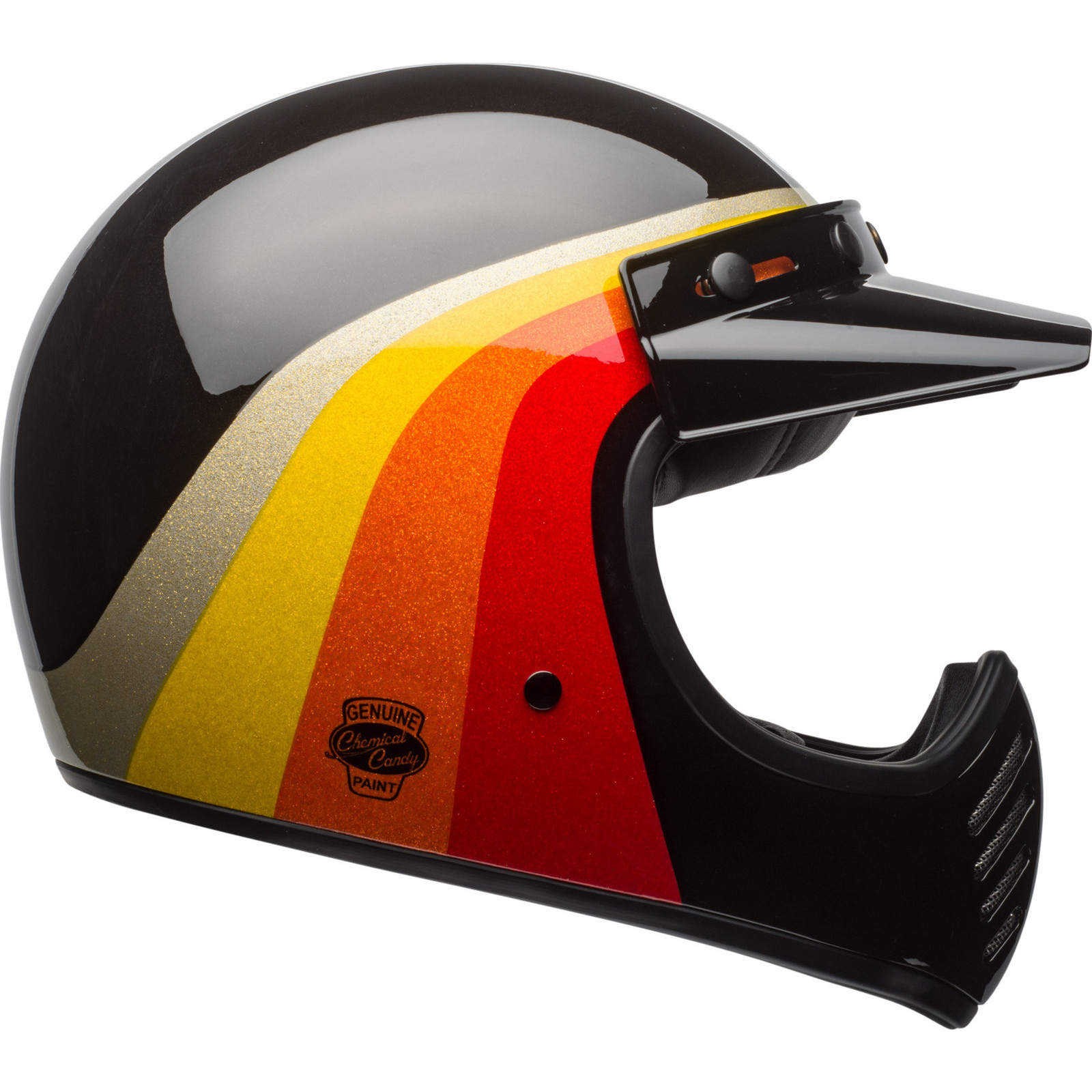Bell Moto-3 Chemical Candy Motorbike Helmet ECE 5 ACU ...